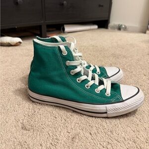 Green Converse Sneakers